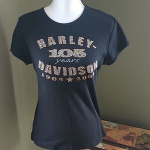 Harley-Davidson Black Short Sleeve Tee